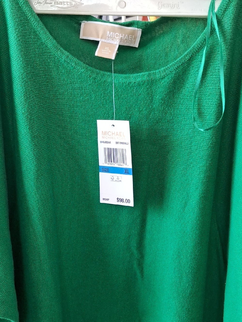Michael Kors Green Women's Sweater - XL - Picture 2 of 7